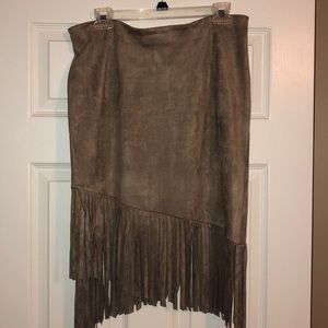 Fringe skirt